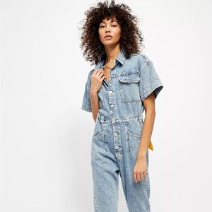 Free people Marci Coverall XL